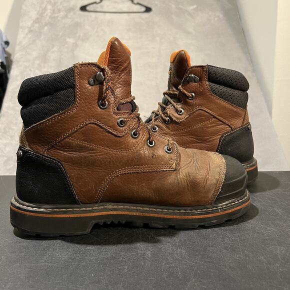 Herman Survivors Boots Mens 11 Waterproof Steel Toe Professional Work Leather - Picture 6 of 10